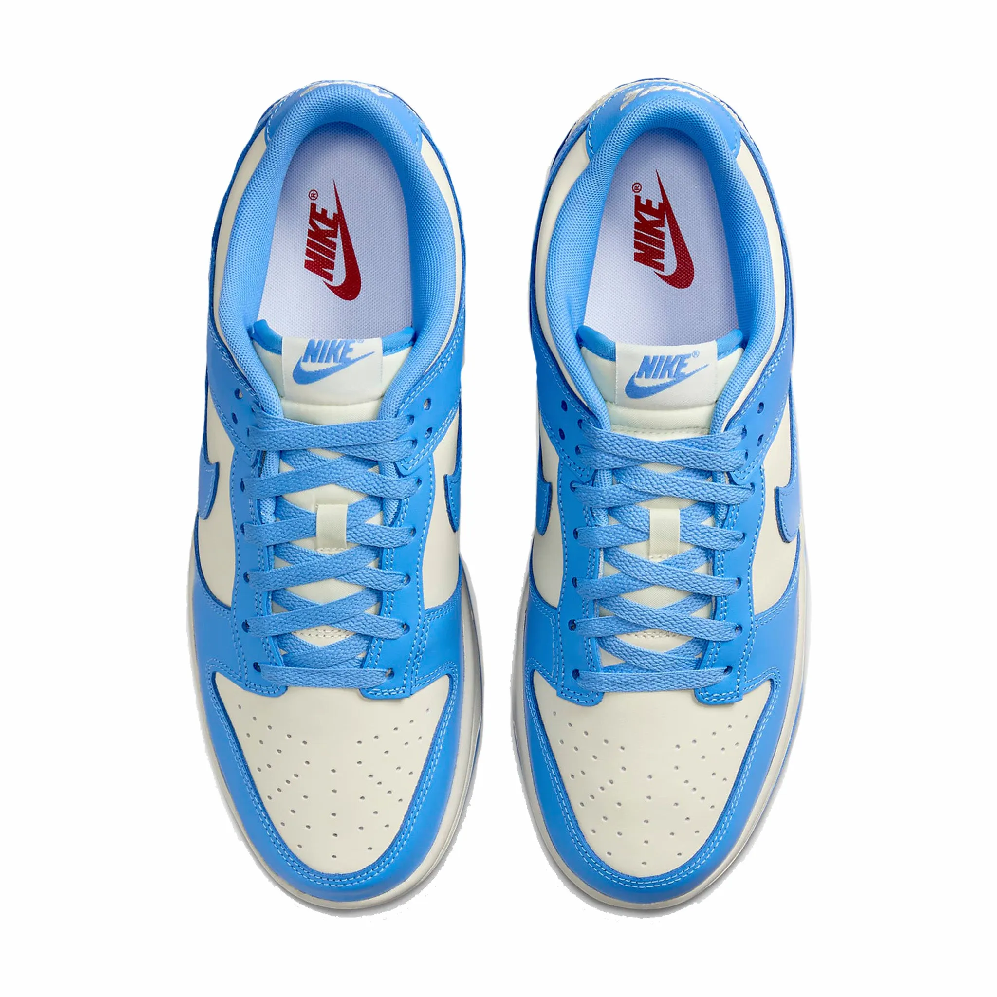 Nike Dunk Low Retro (Coconut Milk/University Blue-Gym Red)