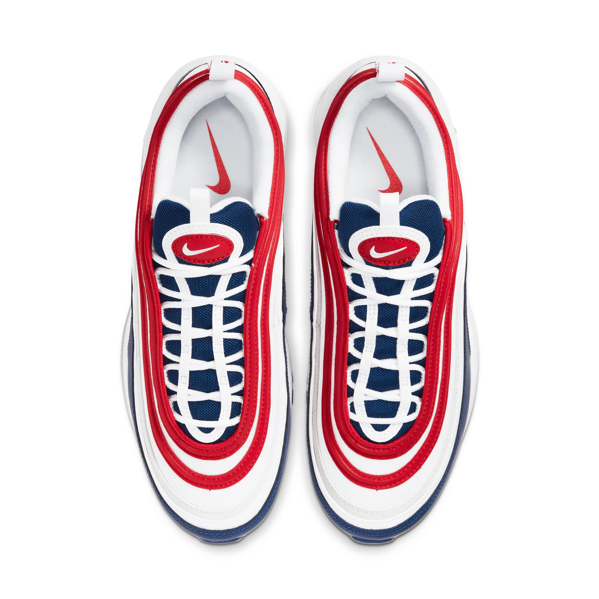 Nike - Men - Air Max 97 - White/Deep Royal/University Red