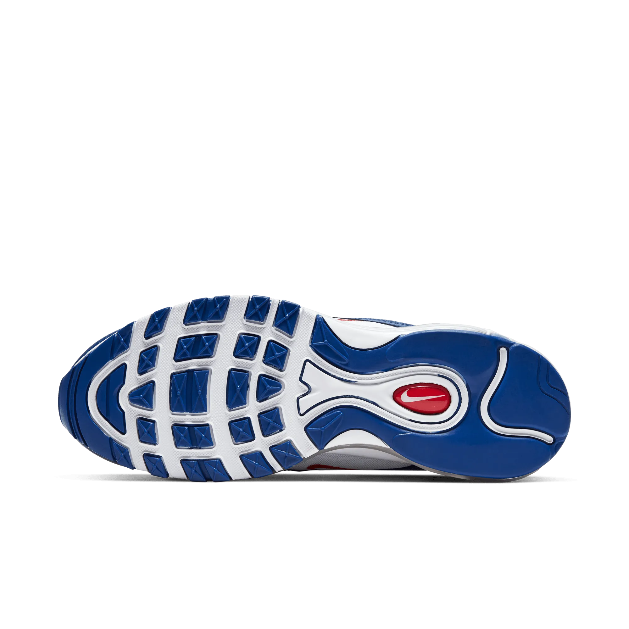 Nike - Men - Air Max 97 - White/Deep Royal/University Red