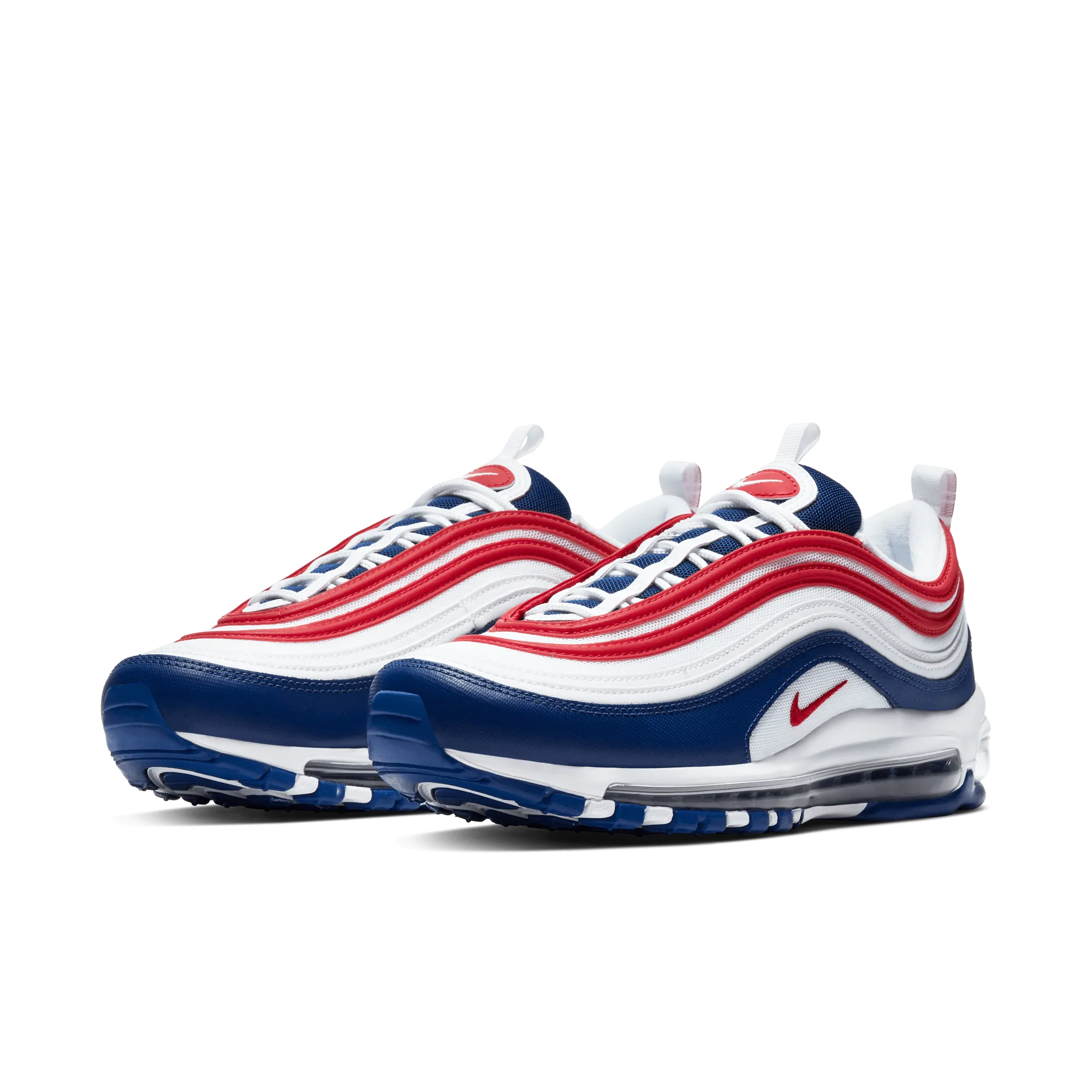 Nike - Men - Air Max 97 - White/Deep Royal/University Red
