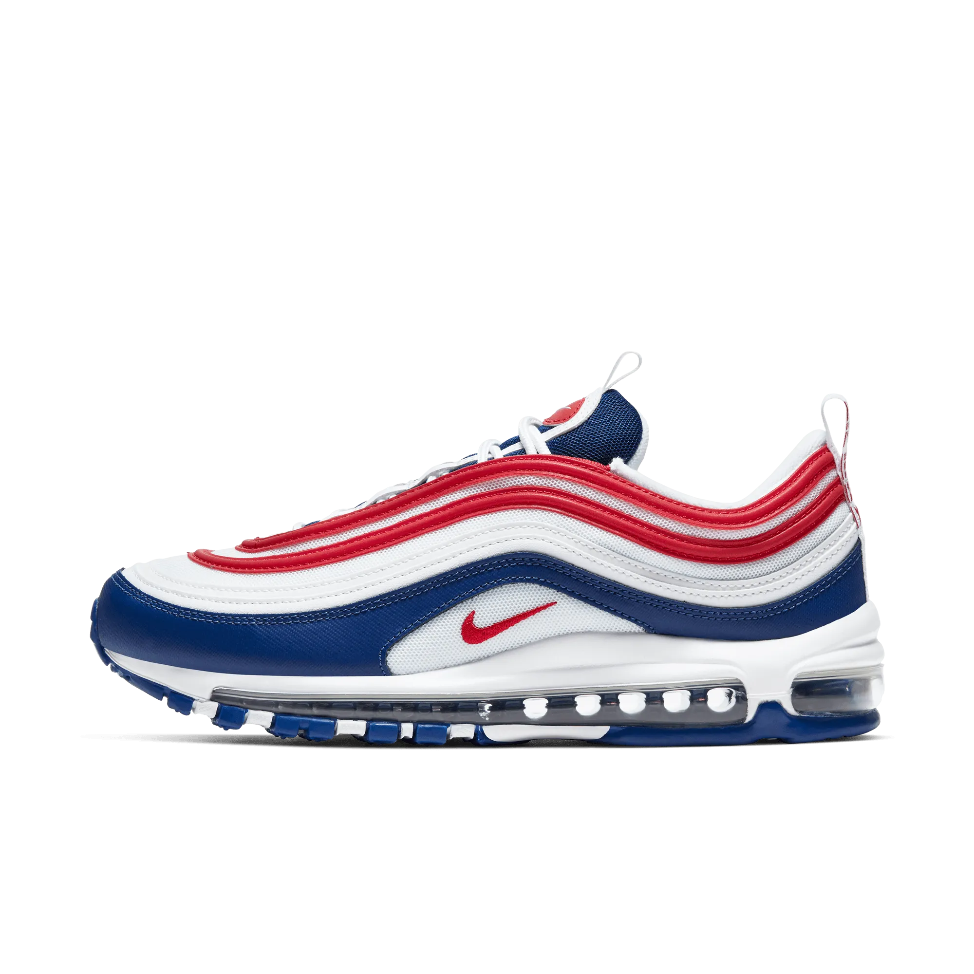 Nike - Men - Air Max 97 - White/Deep Royal/University Red