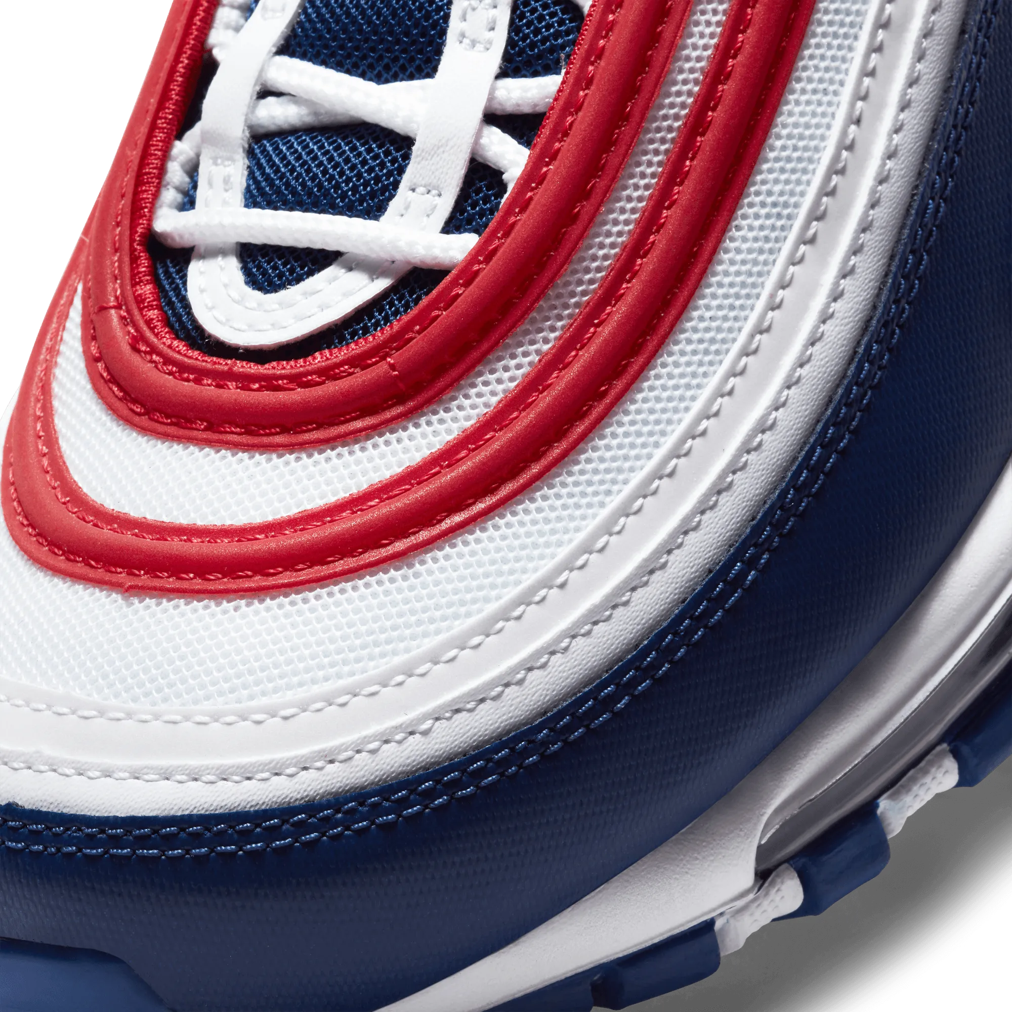 Nike - Men - Air Max 97 - White/Deep Royal/University Red