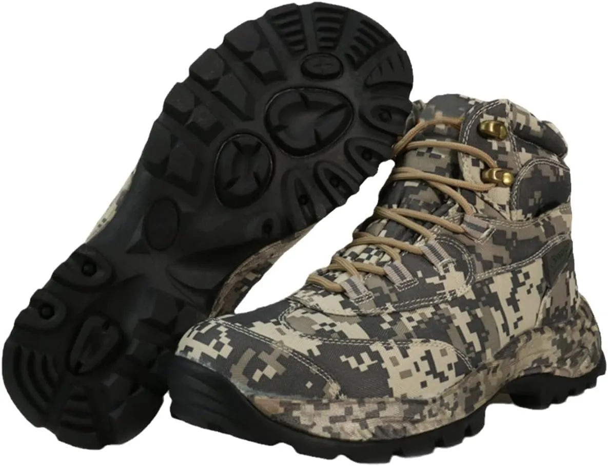 Outdoor Tactical Sports Shoes Waterproof Hiking Shoes Men's Outdoor Winter Hunting Boots Mountain Shoes Khaki Low -001 43