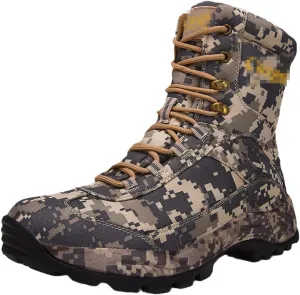 Outdoor Tactical Sports Shoes Waterproof Hiking Shoes Men's Outdoor Winter Hunting Boots Mountain Shoes