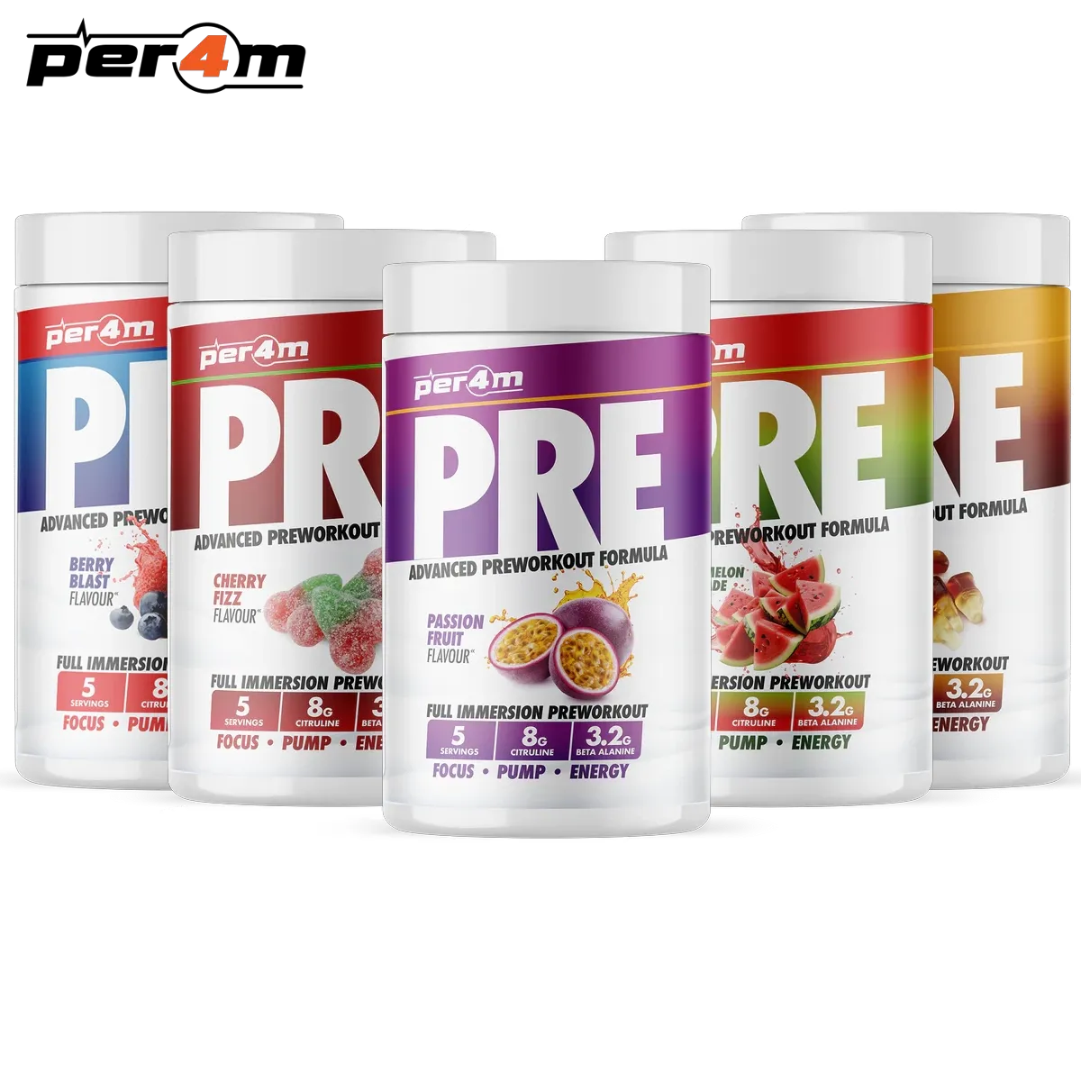 Per4m Pre Workout 5 Servings