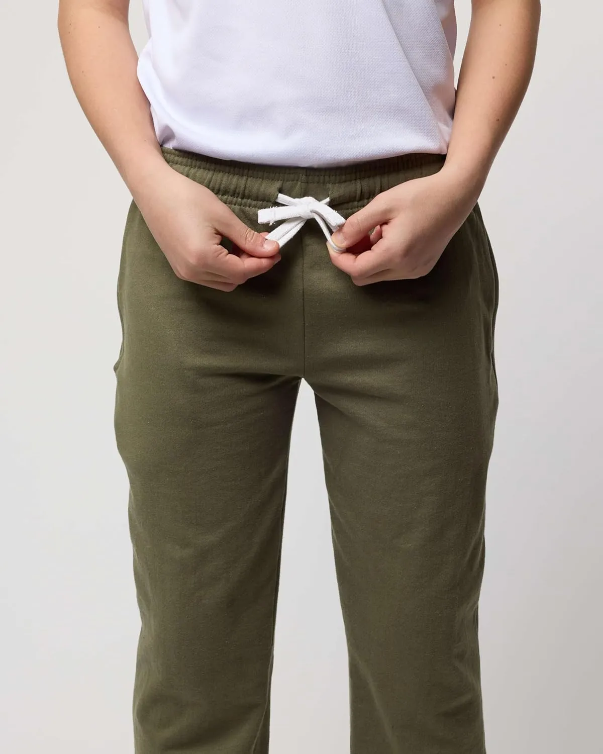 Real Essentials 3 Pack: Boys' Tech Fleece Open Bottom Sweatpants with Pockets