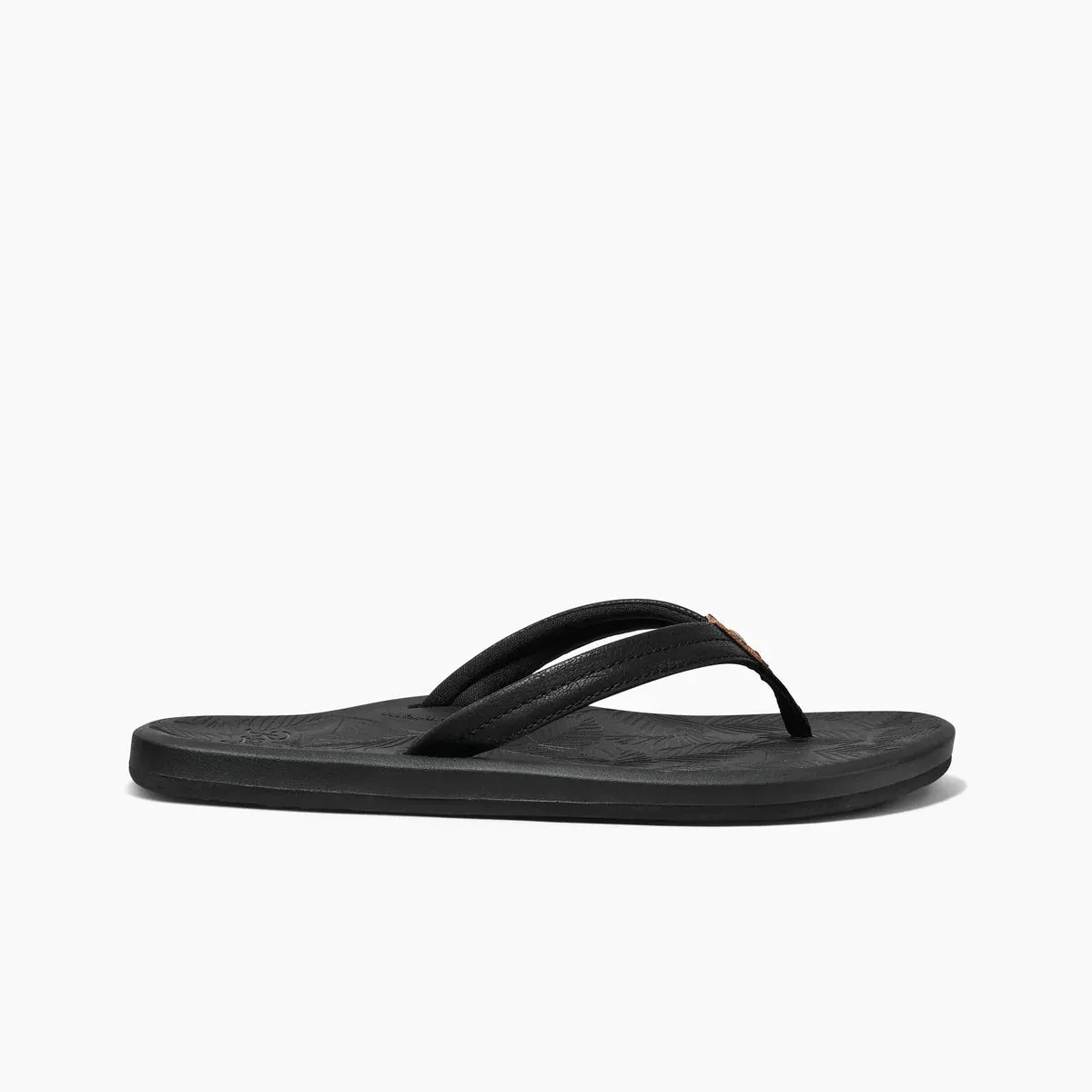Reef Tides Flip Flops - Black