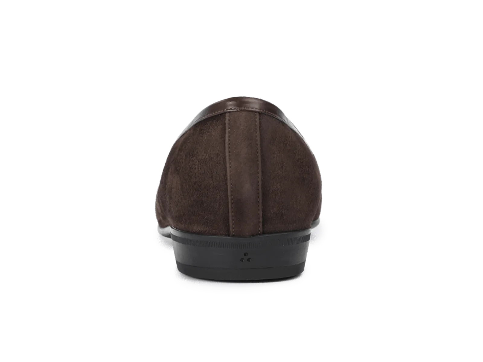 Sagan Classic Tassel Loafers in Lusitanias Dark Brown Asteria Suede with Rubber Sole
