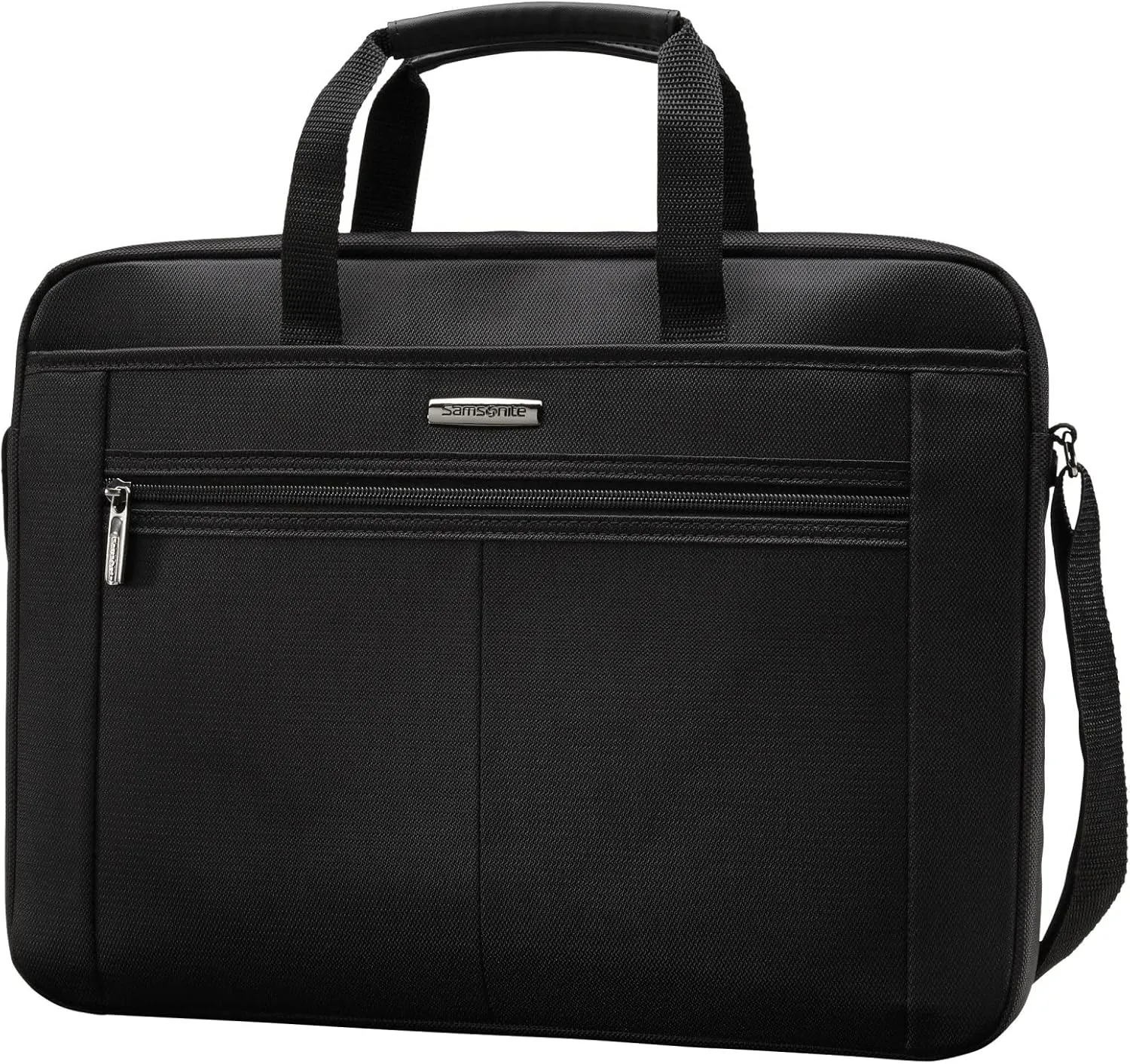 Samsonite 15.4" Single Gusset Computer Case, Black/Gray