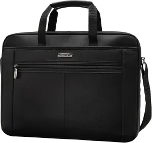 Samsonite 15.4" Single Gusset Computer Case, Black/Gray