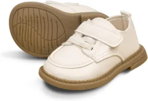Sonsage Infant Baby Boys Girls Oxford Shoes PU Leather Loafers Flats Non-Slip Unisex Classic Moccasins Rubber Soft Sole Newborn Toddler Walking School Uniform Wedding Dress Shoe