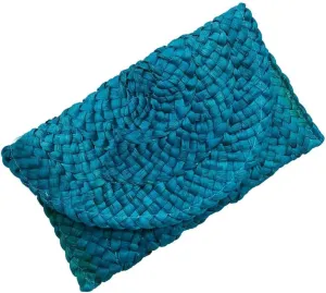 Straw Clutch Purses for Women, Boho Casual Summer Evening Straw Clutch Bag Woven Summer Beach Bag