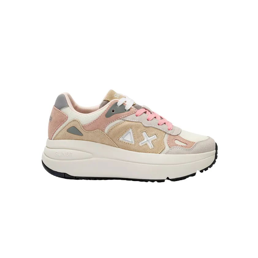 Sun68 scarpa sneakers da donna Venus Z34219 31 bianco-panna