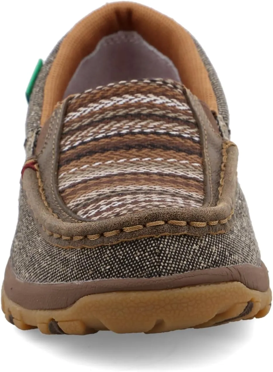 Twisted X Women's Driving Mocs, Slip-On Walking Shoes with CellStretch