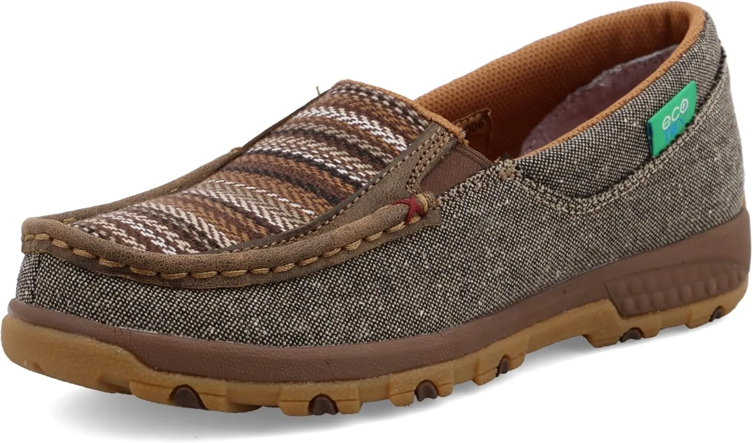 Twisted X Women's Driving Mocs, Slip-On Walking Shoes with CellStretch