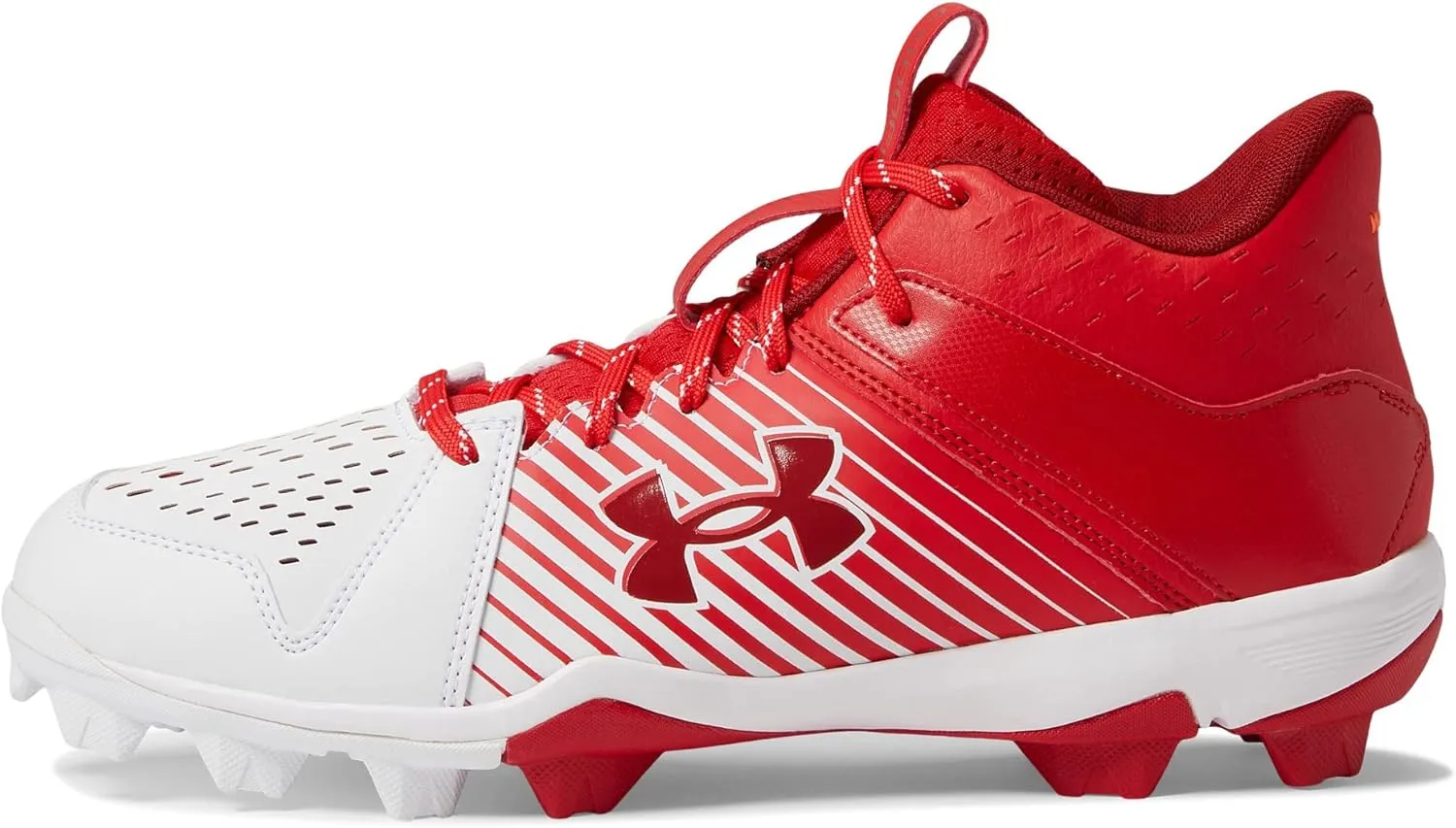Under Armour Men's Leadoff Mid Rubber Molded Baseball Cleat Shoe