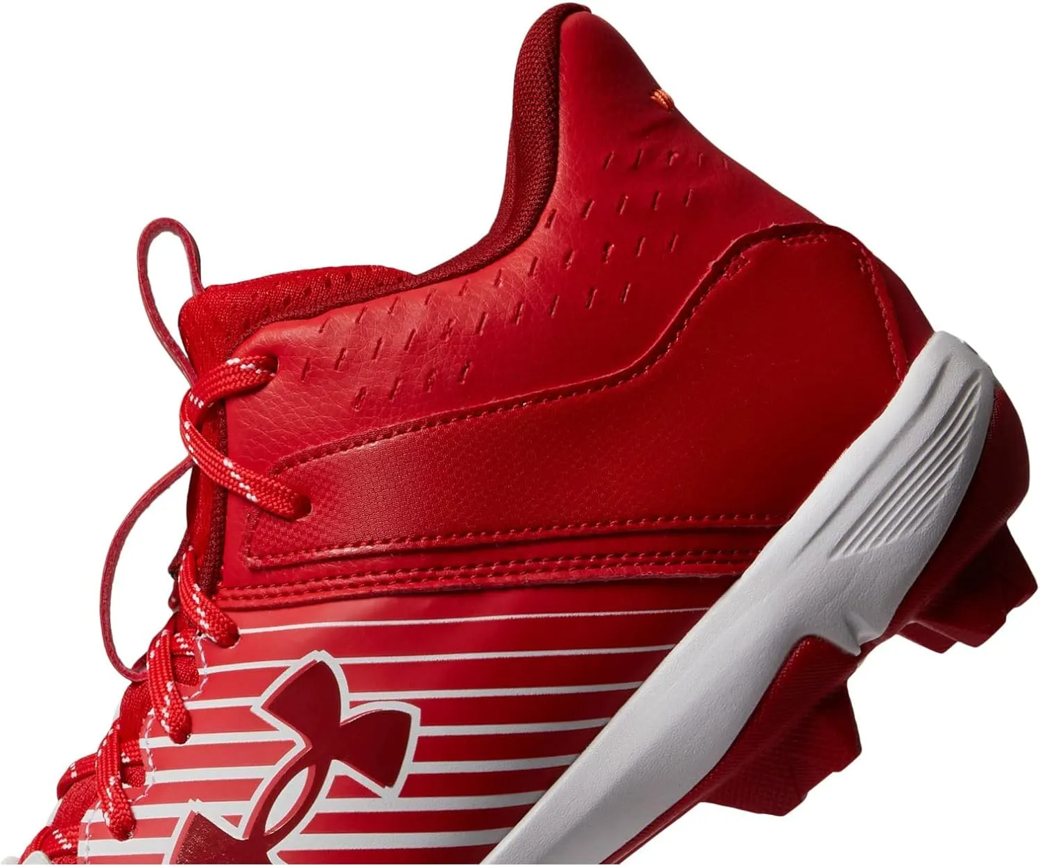 Under Armour Men's Leadoff Mid Rubber Molded Baseball Cleat Shoe