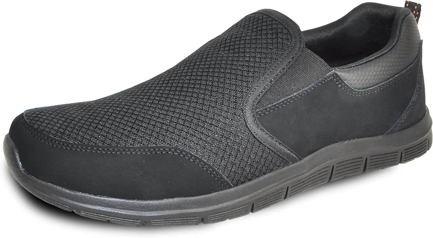 VANGELO Women Professional Slip Resistant Work Sneaker Shoe for Food Service Health Care Nurse AVA and ARIA Black