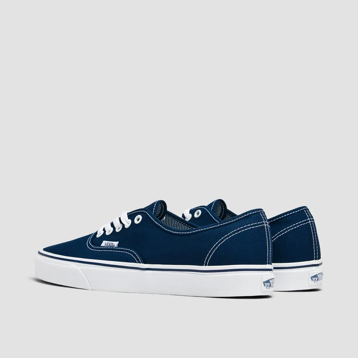 Vans Authentic Shoes - Angle Stripe Lining/Dress Blue/True White