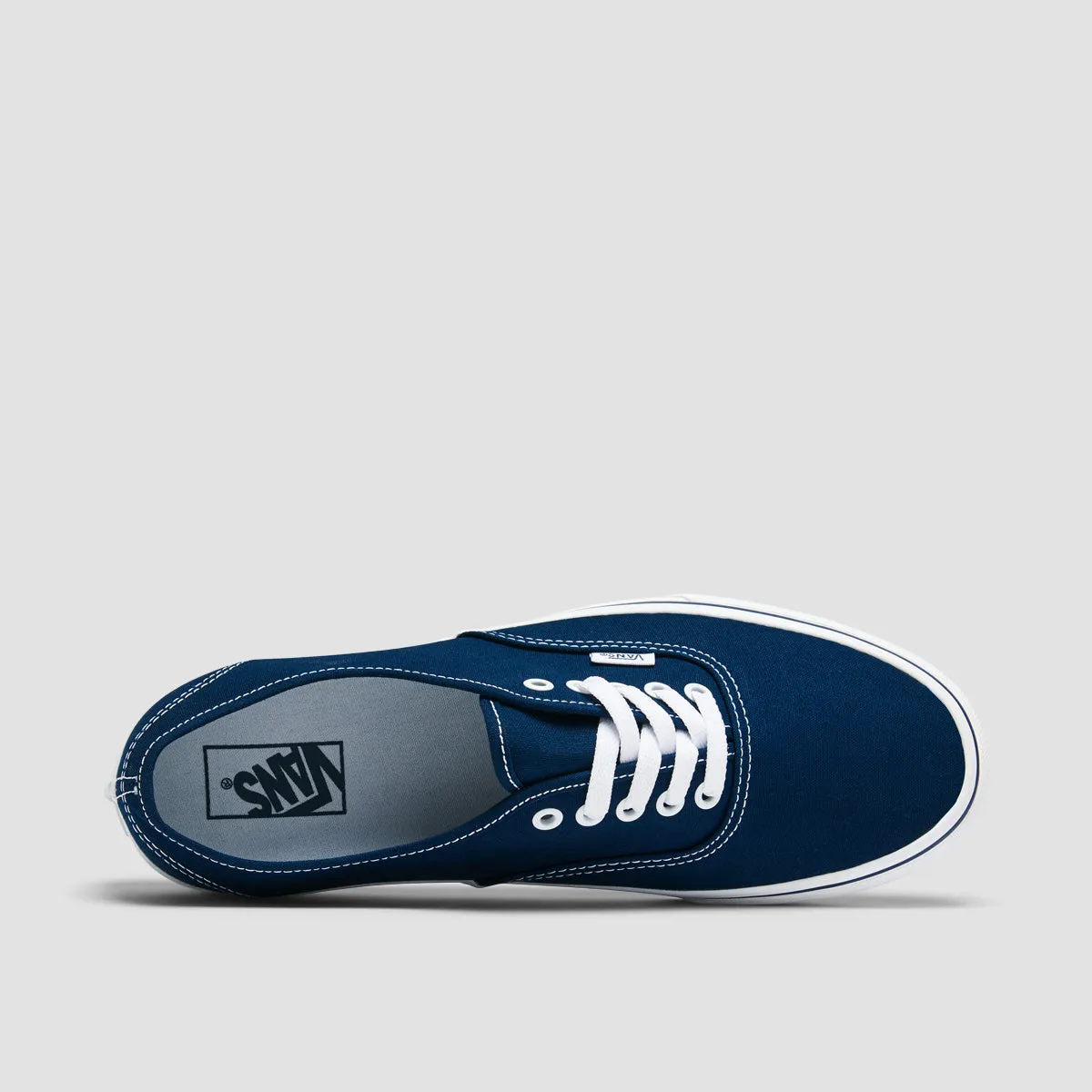 Vans Authentic Shoes - Angle Stripe Lining/Dress Blue/True White