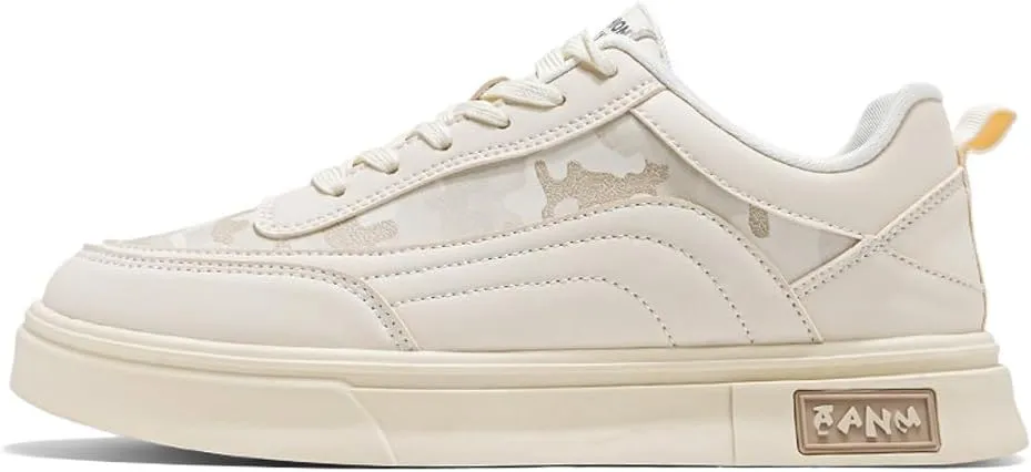 VAXAV Men's Fashion Low Top PU Flats Sneakers Skate Walking Driving Shoes