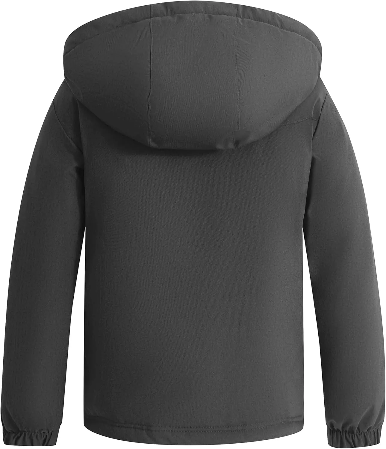 wantdo Boys Winter Coat Waterproof windbreaker Snow Ski Jacket Warm Thick Rain Jacket Kids Coats with Removable Hood