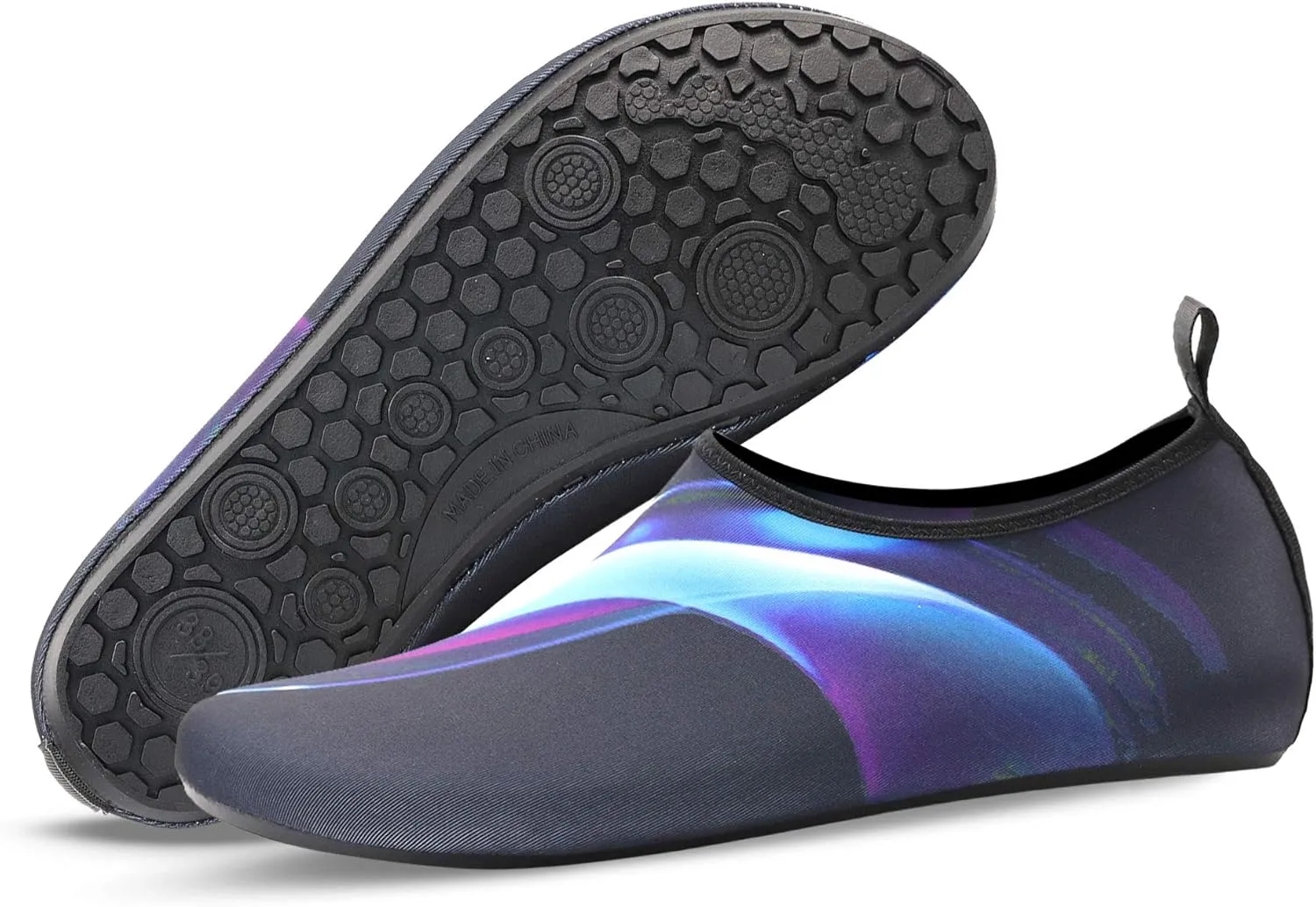 Water Shoes for Women Men Quick-Dry Aqua Yoga Socks Barefoot Slip-on for Swim Beach Pool Surf Exercise