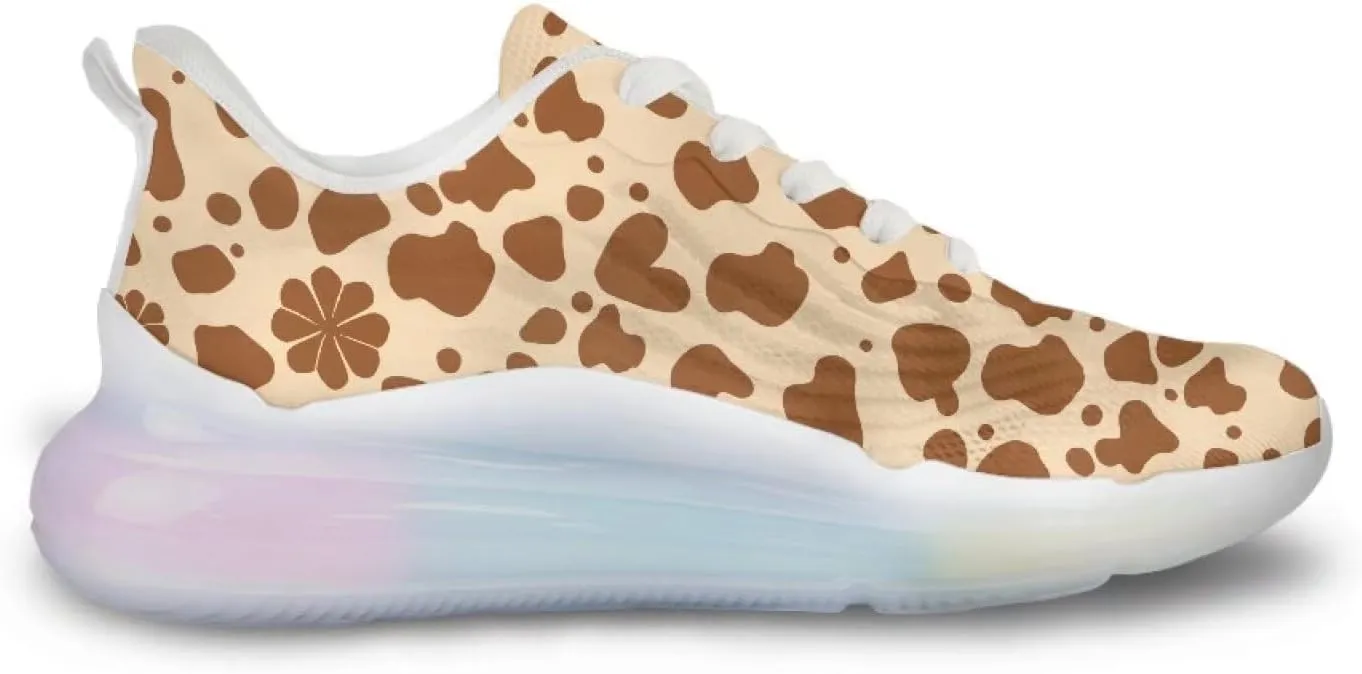 Women's Air Cushion Running Shoes Breathable Sports Tennis Sneakers Comfort Anti-Skid Casual Walking Shoes US 6-11