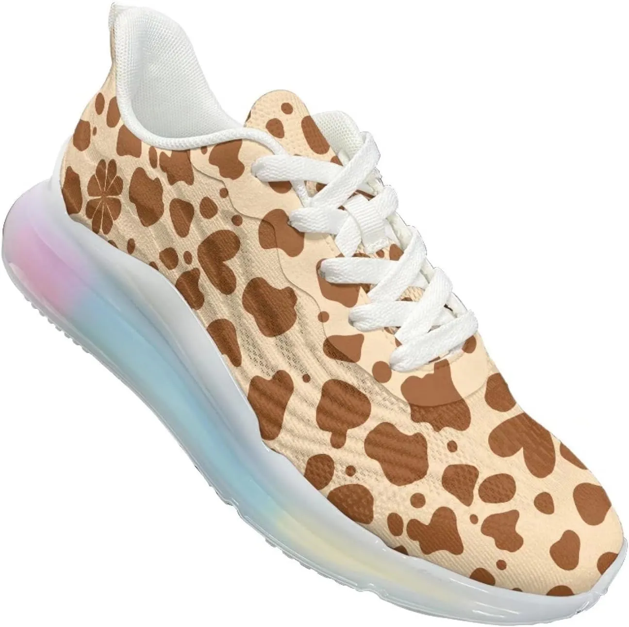 Women's Air Cushion Running Shoes Breathable Sports Tennis Sneakers Comfort Anti-Skid Casual Walking Shoes US 6-11