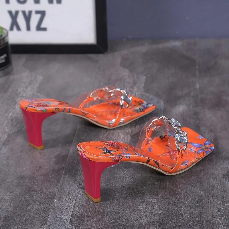Women's Peep Toe  High Casual Heels