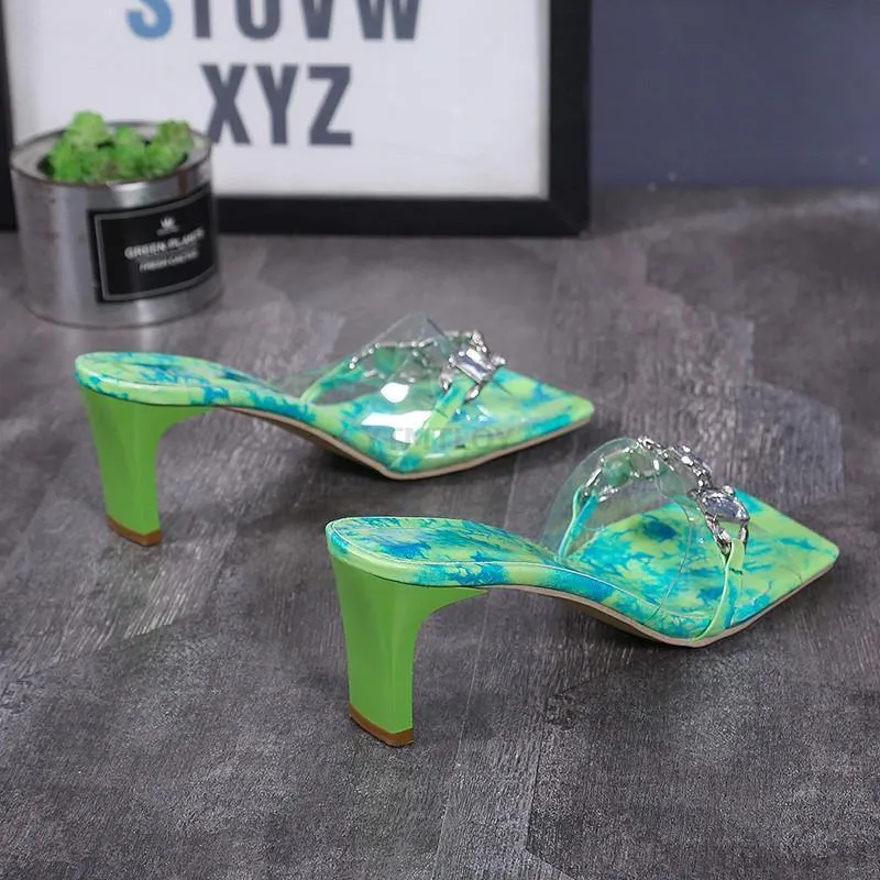 Women's Peep Toe  High Casual Heels