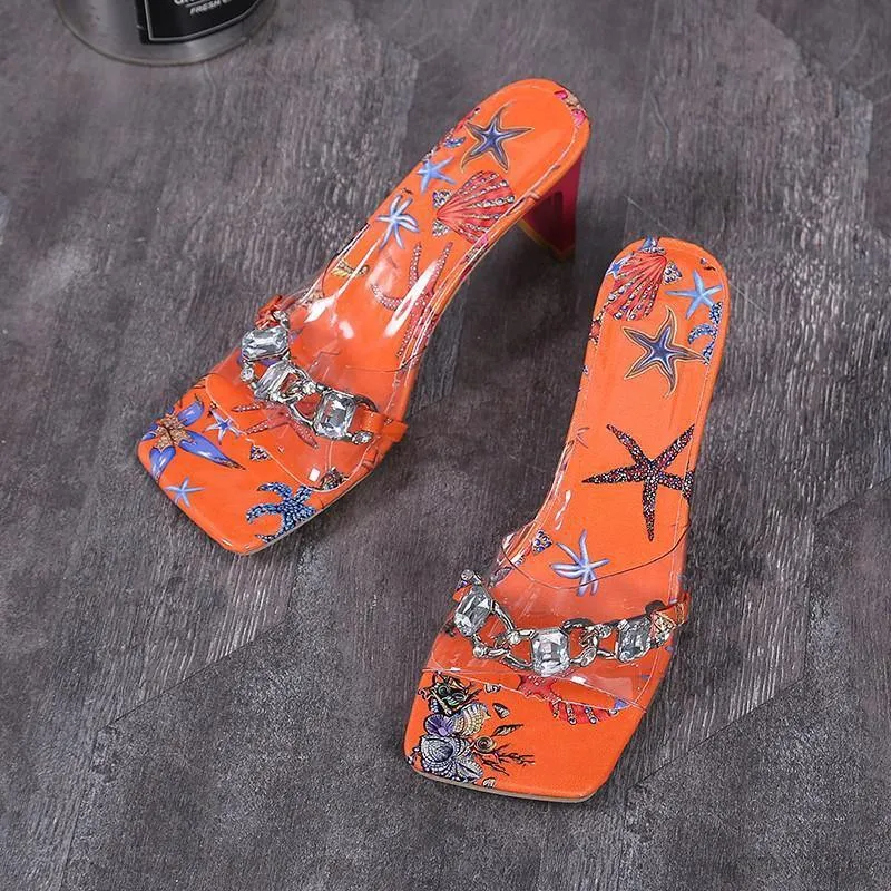 Women's Peep Toe  High Casual Heels