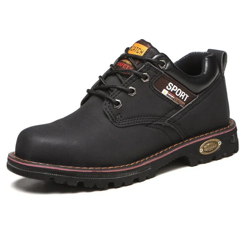 Work Safety Boots for Men Durable Indestructible Steel Toe Sneakers Waterproof and Non-Slip Women Work Shoes