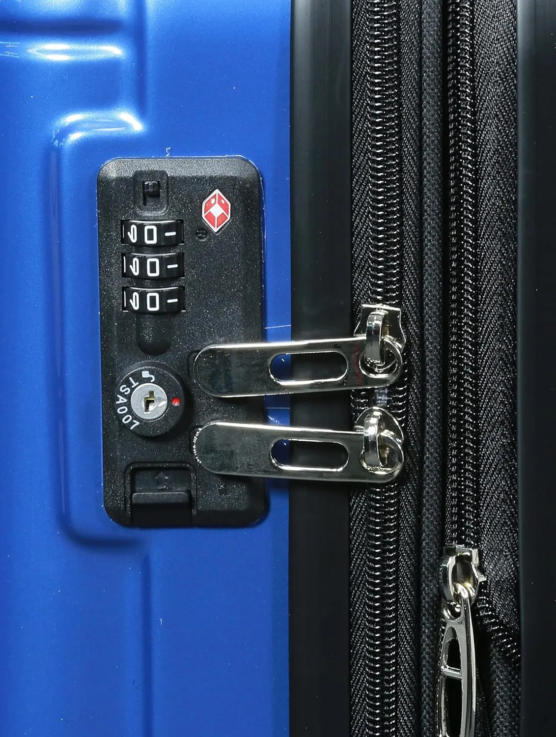 World Traveler VentureX Airline Approved Carry-On Luggage  Lightweight Hardside Suitcase with Spinner Wheels, Contour Blue, 20-inch